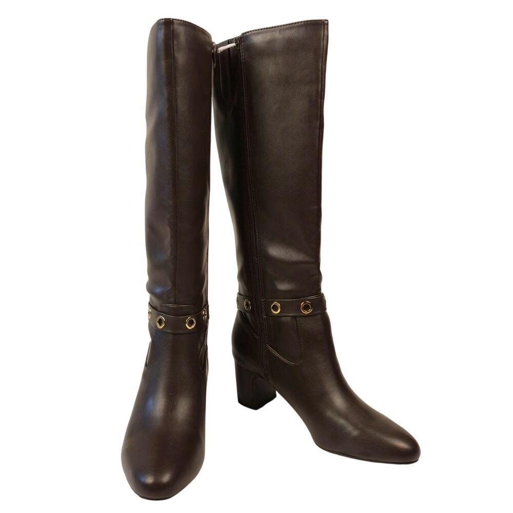 Life Stride Tansy Boot Tall Chocolate Brown Size 8.5 NWB